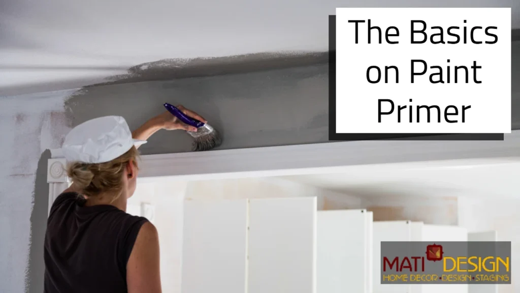 a woman painting a wall | Mati Design | Residential painting contractor London Ontario
