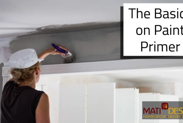 a woman painting a wall | Mati Design | Residential painting contractor London Ontario